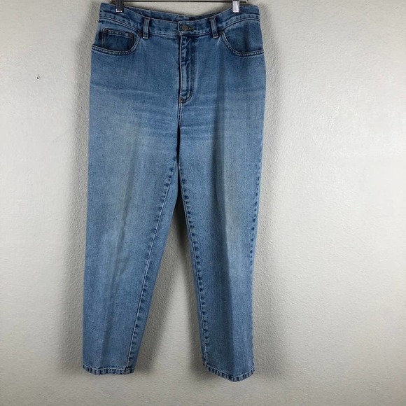 Ralph Lauren Jeans Blue Light Denim Straight Leg Size 10 - Picture 15 of 15